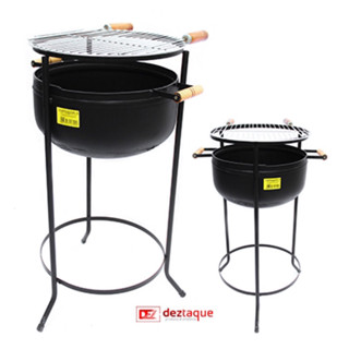 CHURRASQUEIRA TOPÁZIO OU DIAMANTE COM GRELHA DE INOX