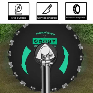 20 dentes Discos de corrente para roçadeiras Motosserras a gasolina Cortadores de grama em Oferta na Shopee