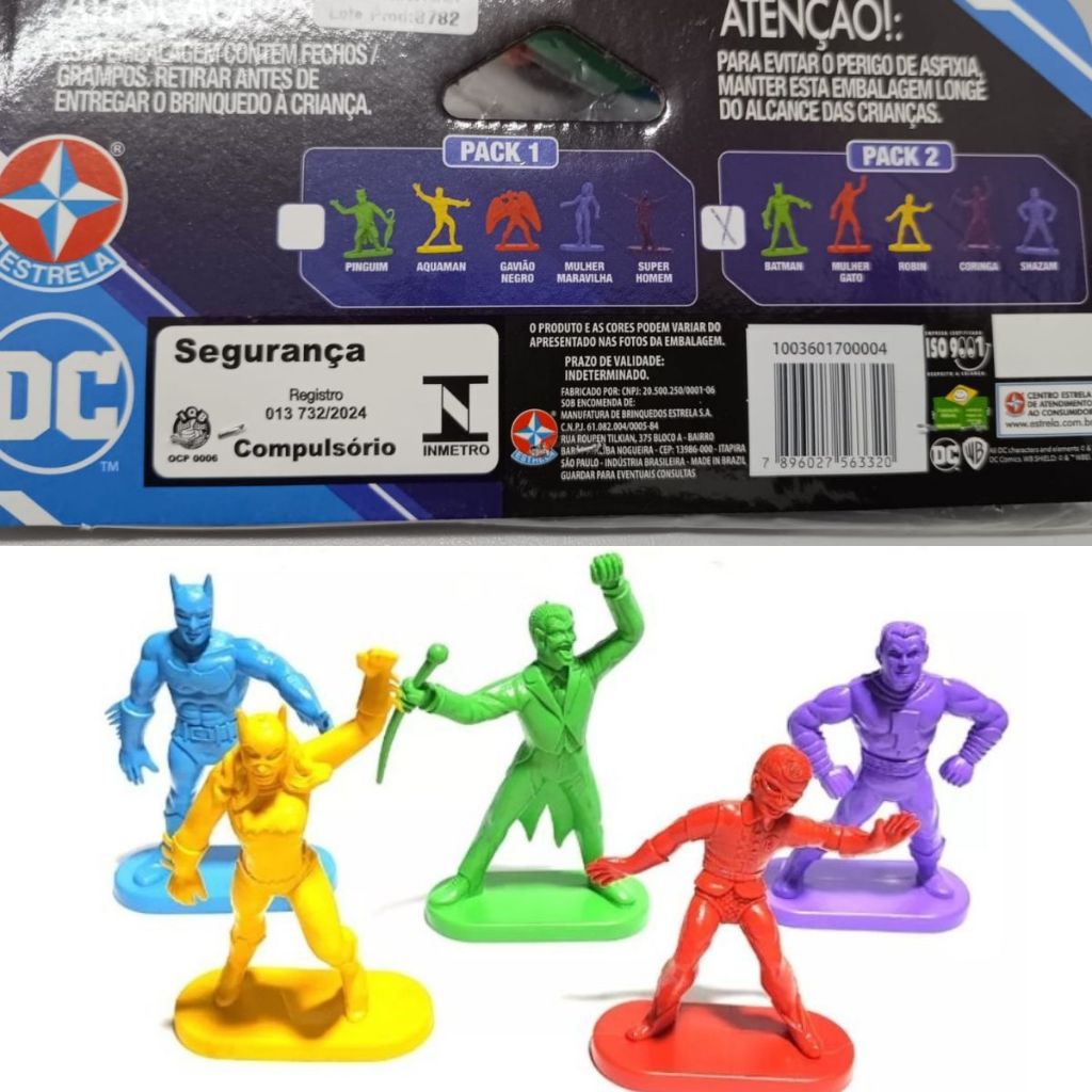 DC heróis estrela pack 02 relançamento Gulliver