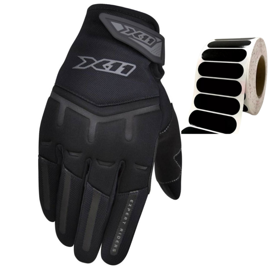 Luva X11 Fit X Touch Screen Moto Motoboy Bike Mais Adesivo