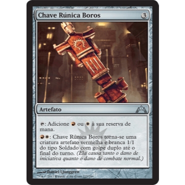Chave Rúnica Boros - Magic The Gathering