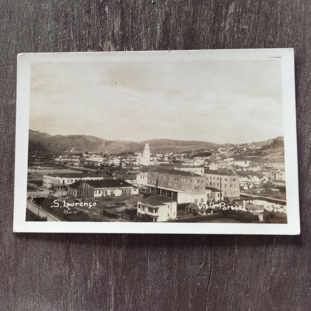 Cartão postal da cidade mineira de São Lourenço - MG
