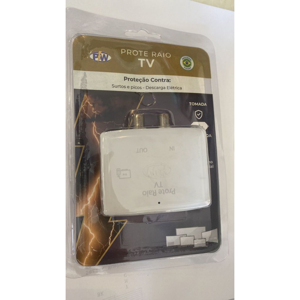 Kit 10 UN Protetor Contra Queda De Energia Pw Para TV  Gamer Bivolt 127V