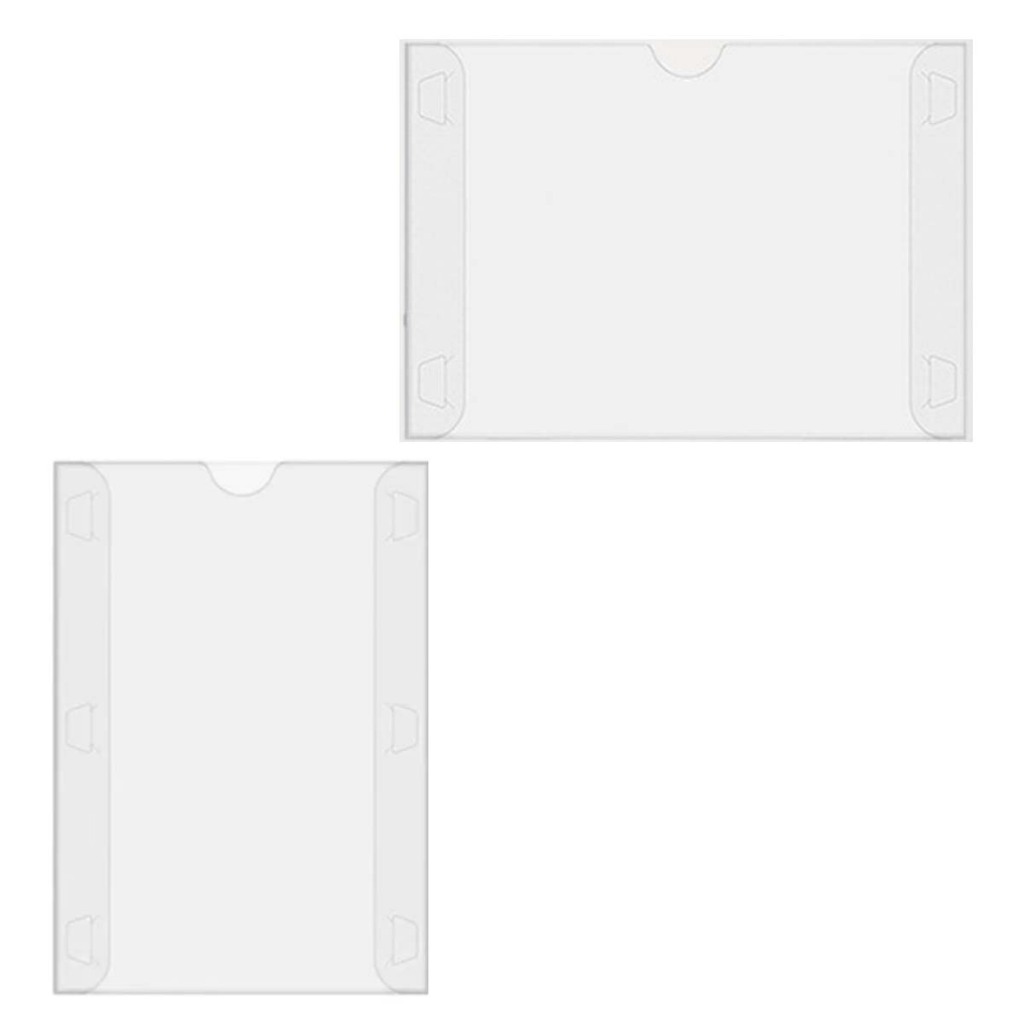 Quadro de Aviso de Parede Display A4 Transparente Vertical ou Horizontal