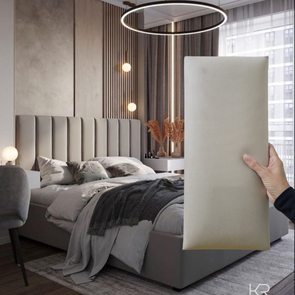 Cabeceira Modular Retangular Unitária 40x20 De Cama Estofada Decorativa Em Módulos em Oferta na Shopee