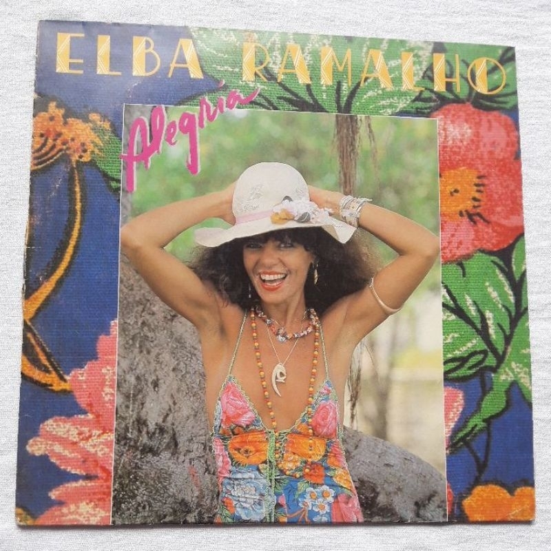 LPs Vinil Kit com 2: Elba Ramalho Alegria + Novela Corrida do Ouro Internacional