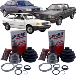 Par Homocinética - VW Gol Quadrado 88 89 90 91 92 93 94 95 Spicer