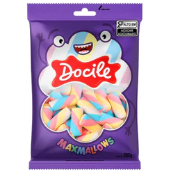 Marshmallow Tubo Torção 1 250g Docile