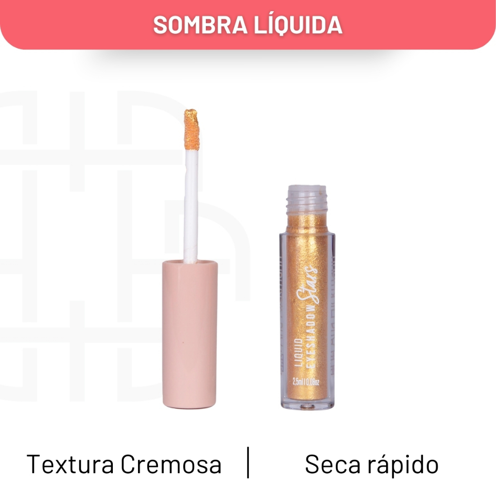 Sombra Liquida Vegana Valentina Eyeshadow Ana Hickmann em Oferta na Shopee