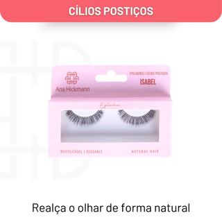 Cílios Postiços Isabel Eyelashes Ana Hickmann em Oferta na Shopee
