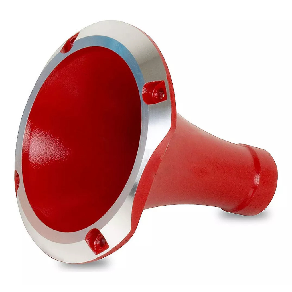 Corneta Hl 1125 Cone Alumínio Trio Boca Jarrinho Vermelho