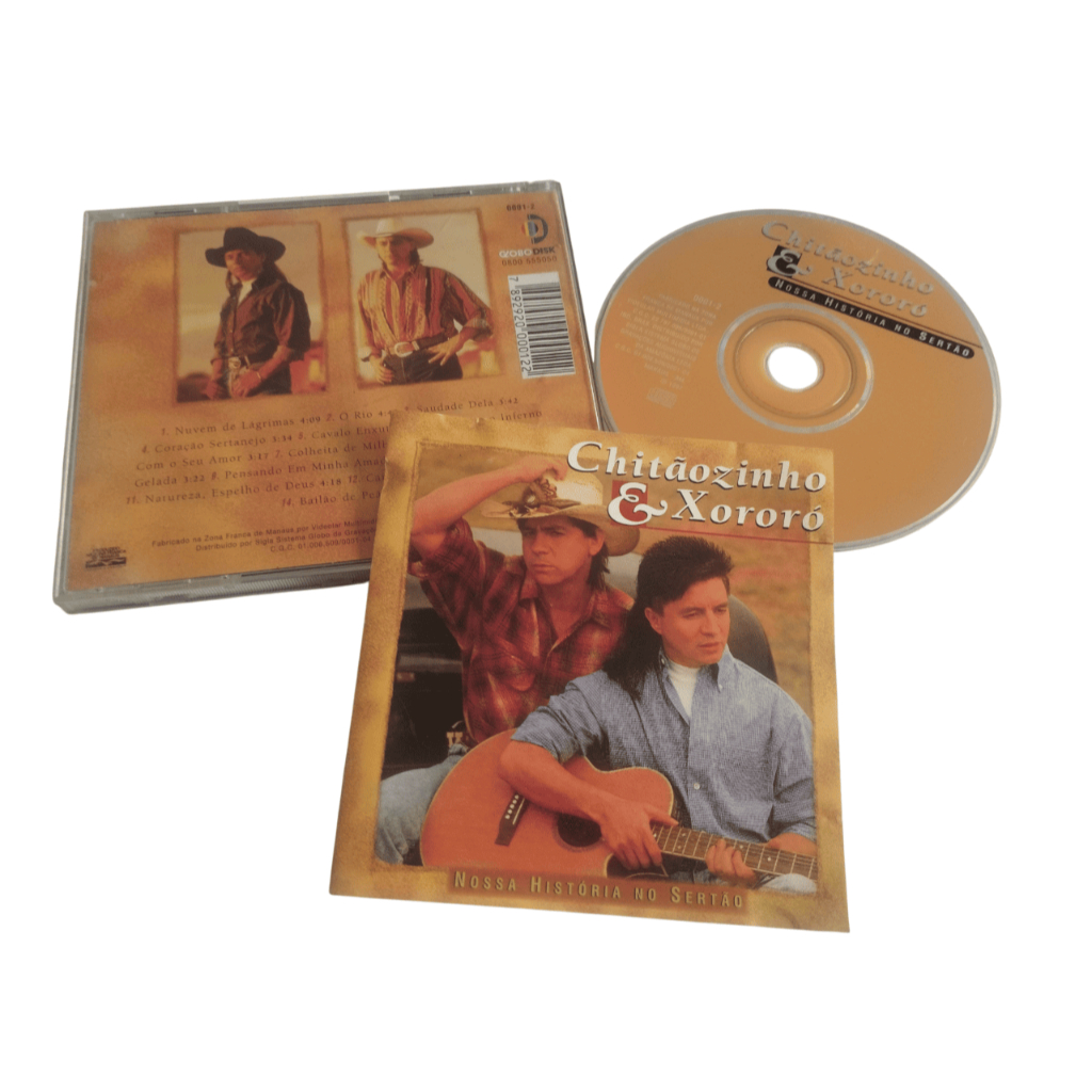 Cd - Chitãozinho & Xororó - Nossa História no Sertão