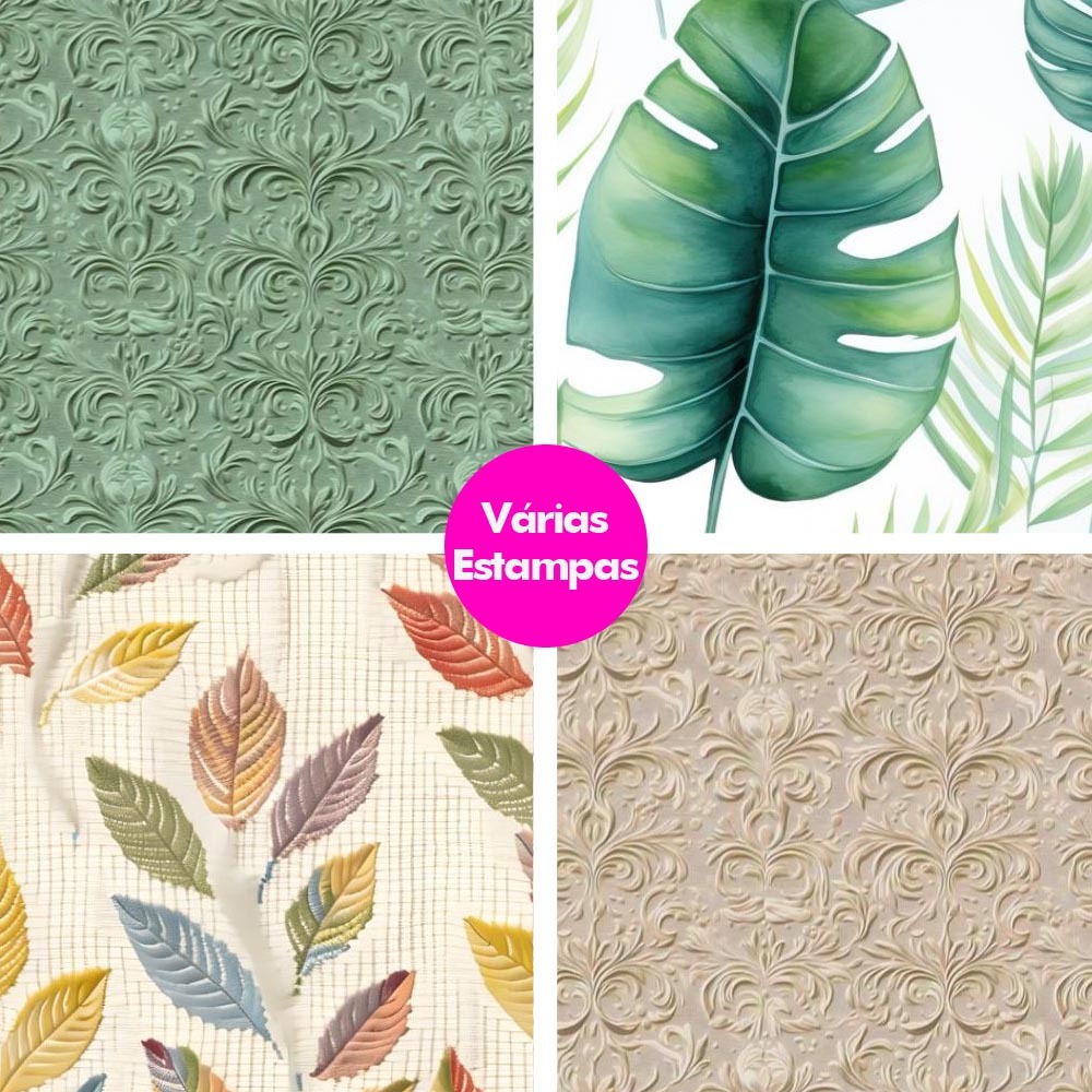 Tecido Sarja Digital Impermeável 100% Algodão – 0,50m x 1,40m Estampado para Decoração e Artesanato em Oferta na Shopee