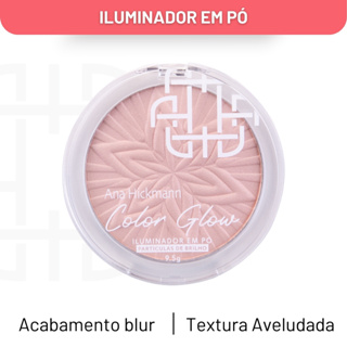 Iluminador Highlighter Color Glow Nicole Ana Hickmann em Oferta na Shopee