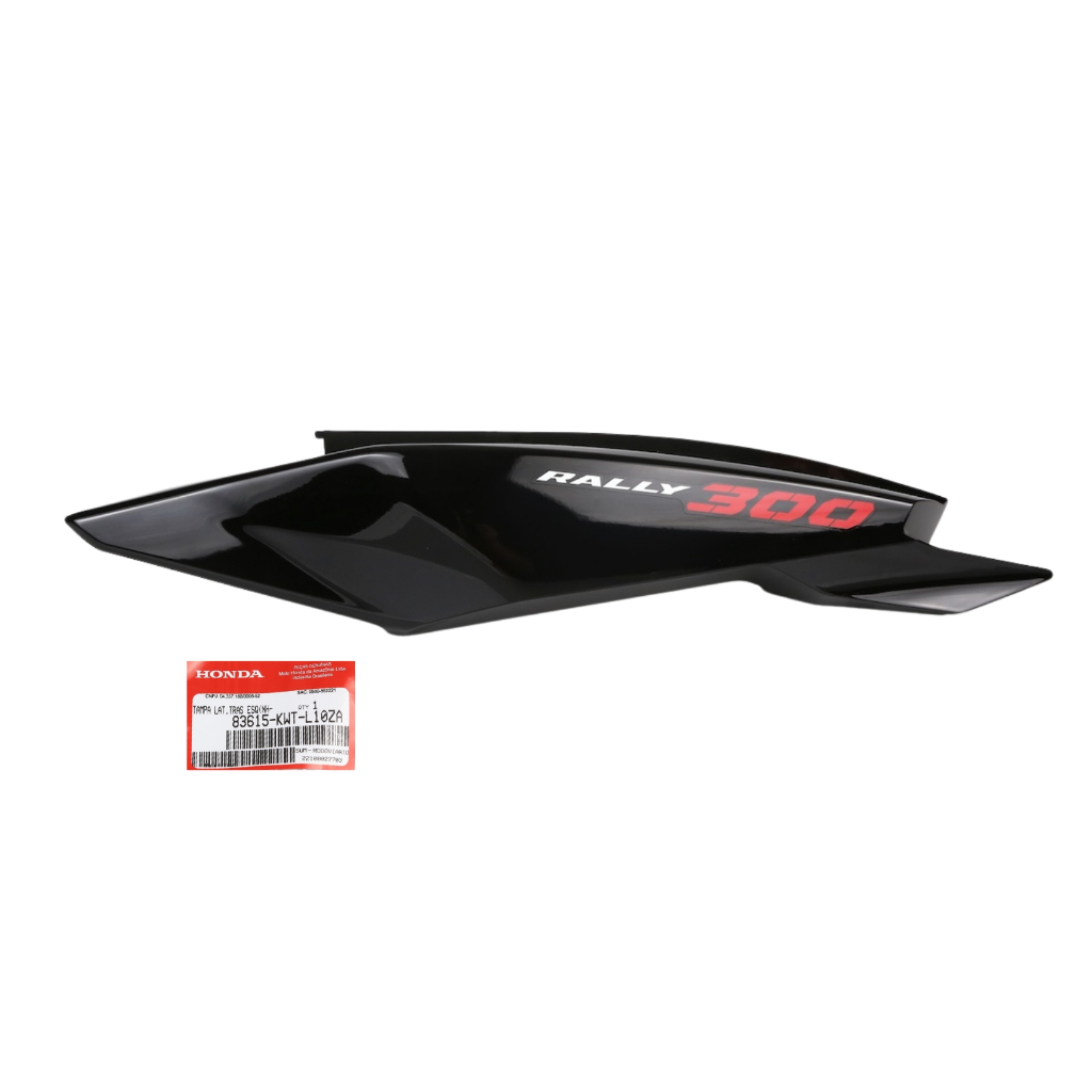 Rabeta Esquerda Xre 300 Rally 2022 A 2023 Preta Para moto Vermelha Original Honda