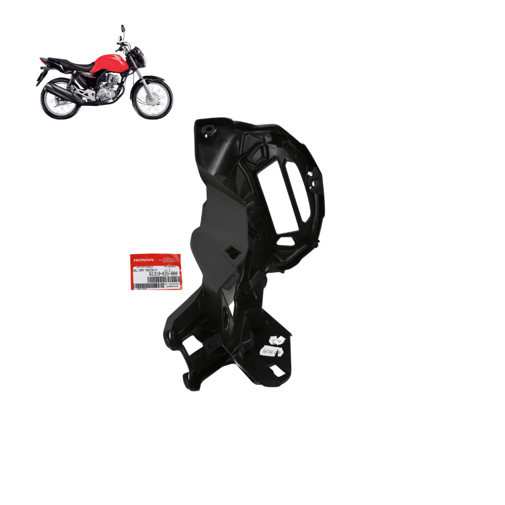 Suporte Aranha Farol Painel Cg Start 160 2022 A 2024 Original Honda