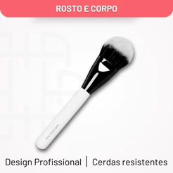 Pincel de Maquiagem Extra Grande Para Corpo e Rosto Ana Hickmann