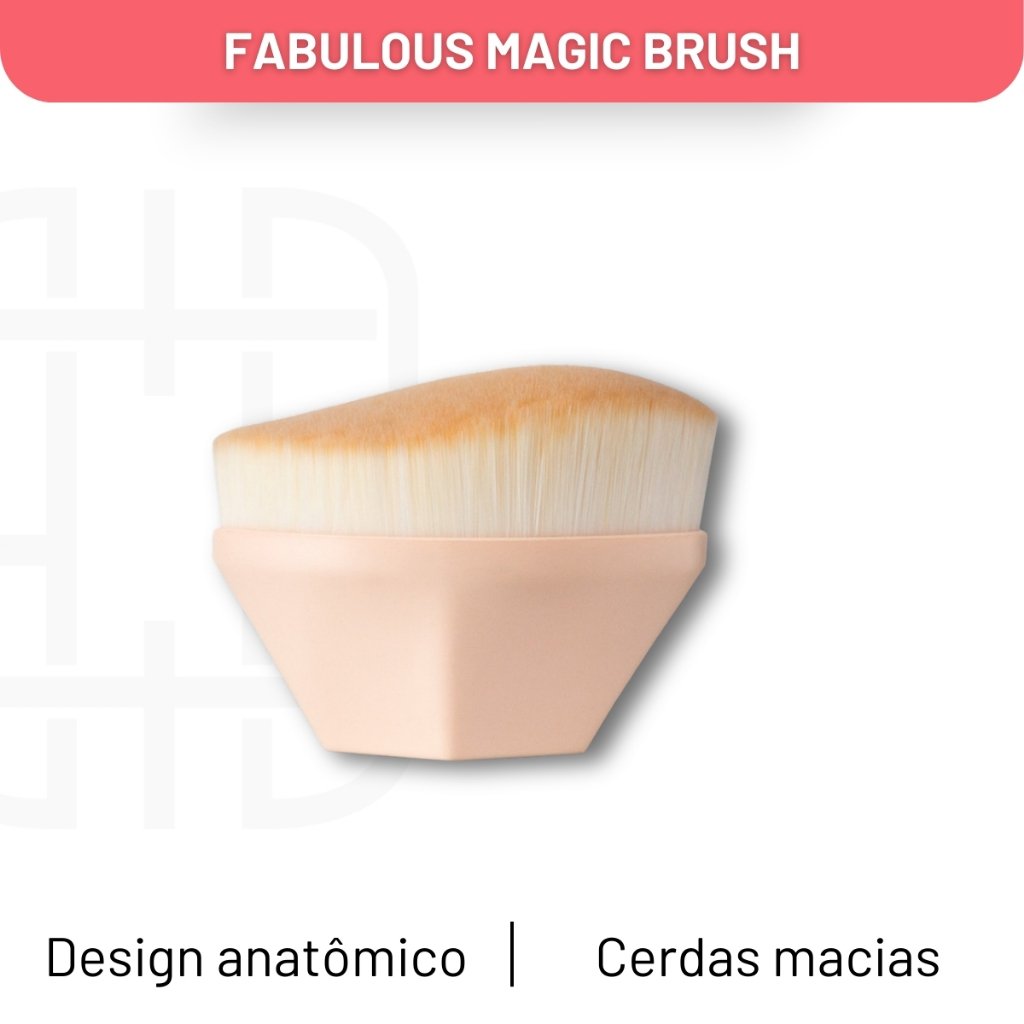Pincel Para Corpo E Rosto Fabulous Magic Brush Ana Hickmann em Oferta na Shopee