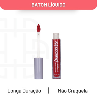 Batom Liquido Matte Thais Lipstick Ana Hickmann em Oferta na Shopee