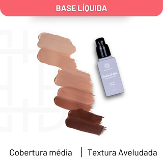 Base Liquida Semi Matte Radiant Skin Ana Hickmann em Oferta na Shopee