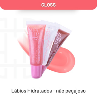 Gloss Supreme Glow Efeito 3D Labios Volumosos 4 Cores Ana Hickmann em Oferta na Shopee