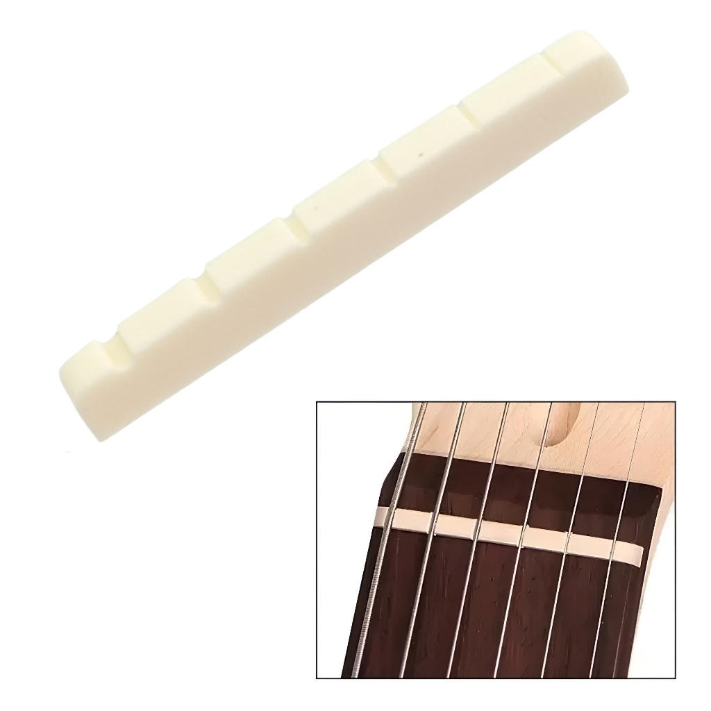 Nut Pestana Osso Moldada Guitarra 42mm em Oferta na Shopee