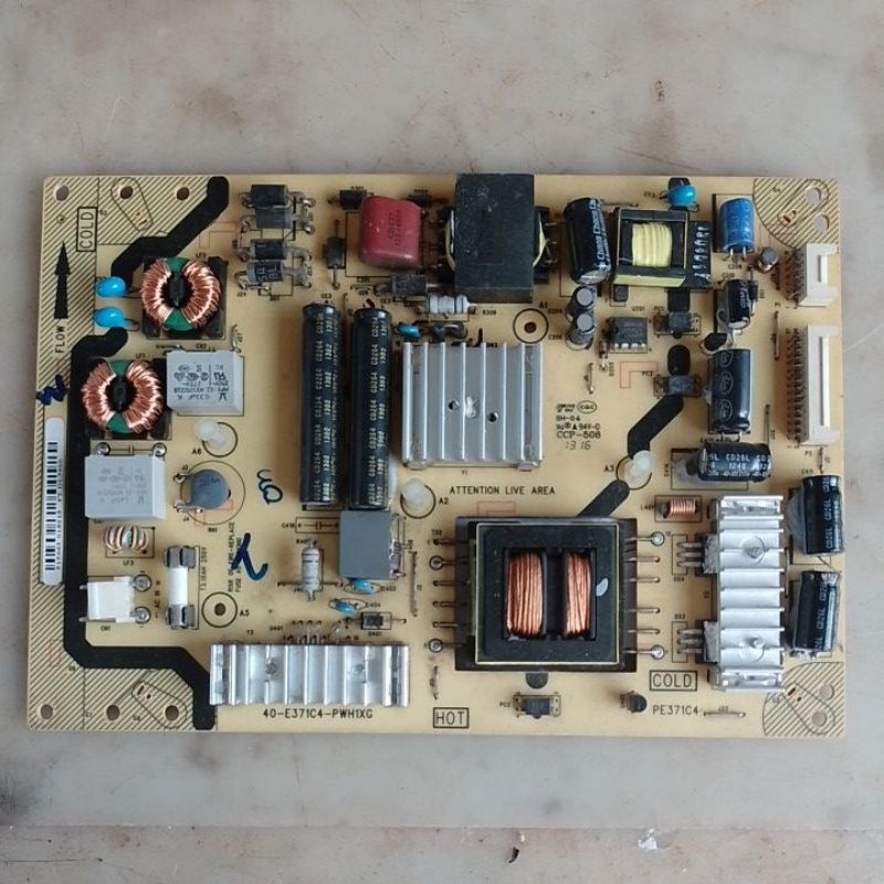 placa fonte (usada) tv Semp Toshiba DL3960 leiam descriçao