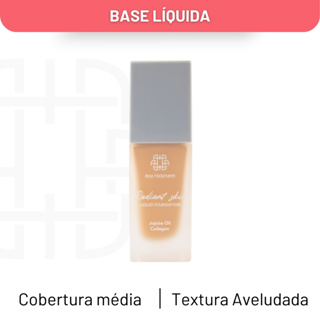 Maquiagem Base Líquida Semi Matte Radiant Skin N8 Ana Hickmann em Oferta na Shopee