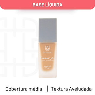 Maquiagem Base Líquida Semi Matte Radiant Skin R21 Ana Hickmann em Oferta na Shopee