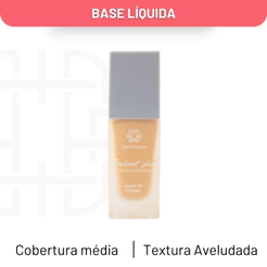 Maquiagem Base Líquida Semi Matte Radiant Skin R6 Ana Hickmann