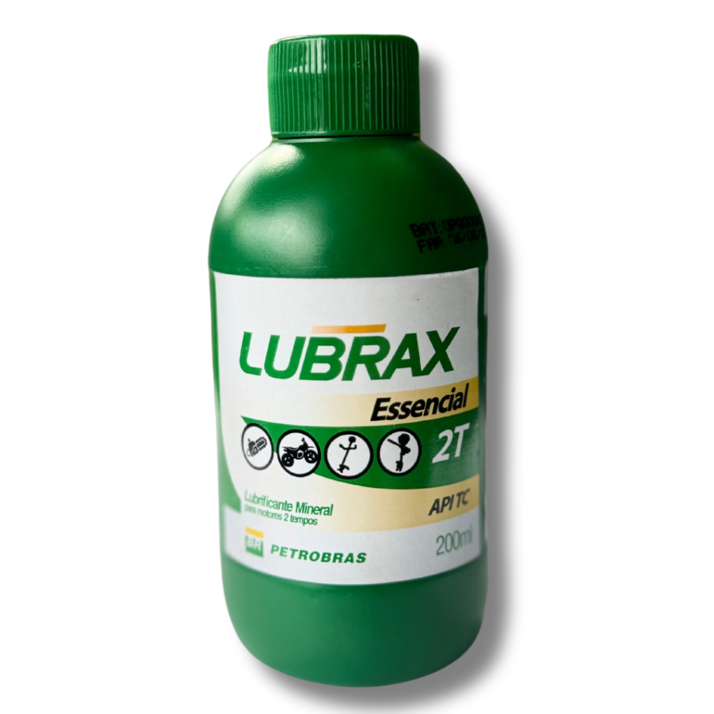LUBRIFICANTE MINERAL LUBRAX ESSENCIAL 2T APITC - 200 ML LUBRAX VERDE 200ML