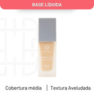 Maquiagem Base Líquida Semi Matte Radiant Skin N2 Ana Hickmann em Oferta na Shopee