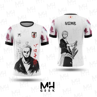 *PERSONALIZE* Camisa Camiseta Zoro Versão Anime Japão Luffy Sanji Adulto Infantil Personalizada em Oferta na Shopee