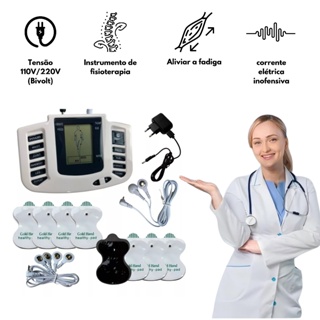 Aparelho De Fisioterapia Choque Elétrico Acupuntura em Oferta na Shopee