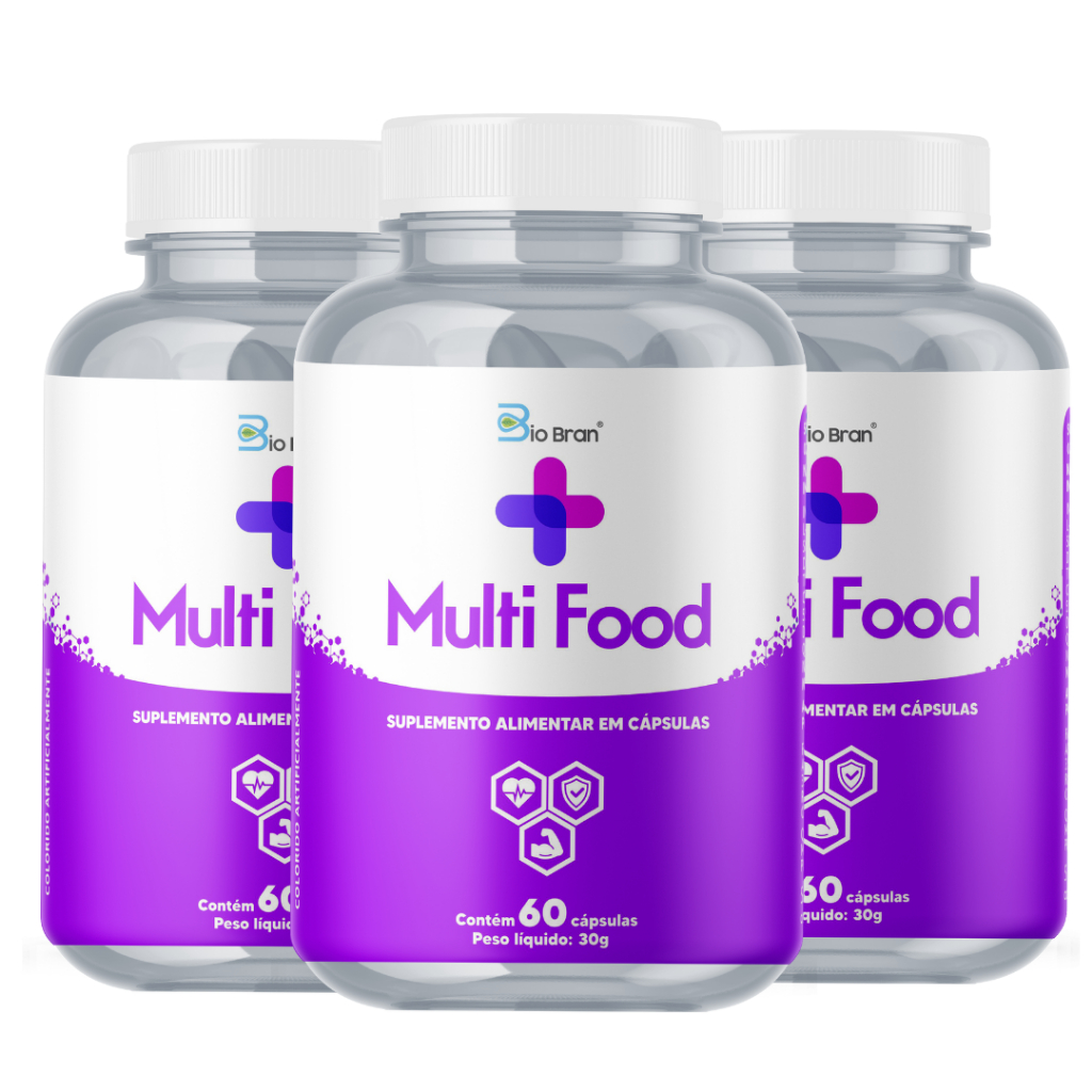 Kit 3 Potes Multivitamínico + Mineral A-Z Completo Homens e Mulheres Fórmula com 23 Nutrientes