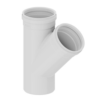 Junção Simples PVC Para Tubo Esgoto 50mm Tigre em Oferta na Shopee