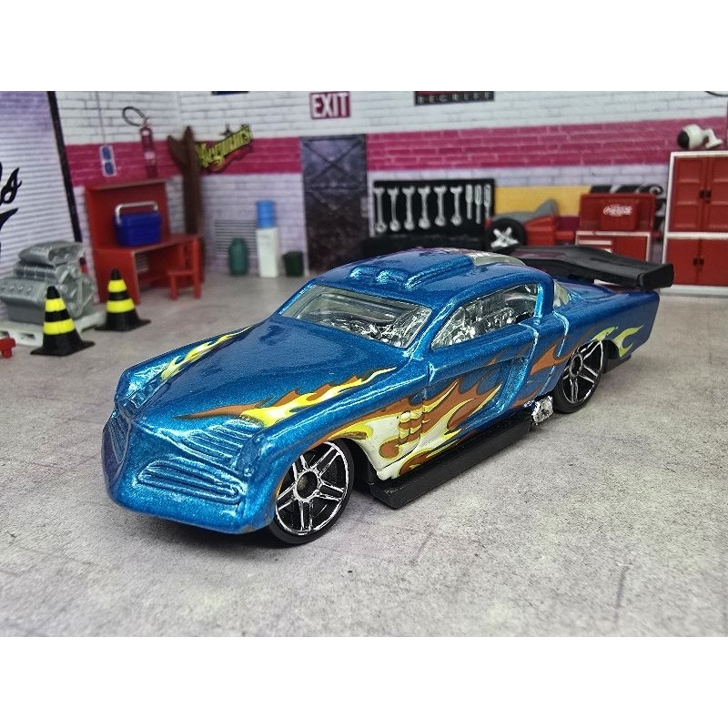 Miniatura Hot Wheels At-A-Tude Stocker 2008 Studebaker Champion Web Trading Race Racing Car Carrinho Diecast