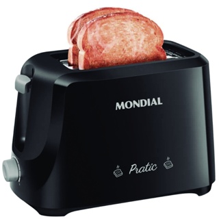 Torradeira de pães Preta 700W T-18 220V Mondial em Oferta na Shopee