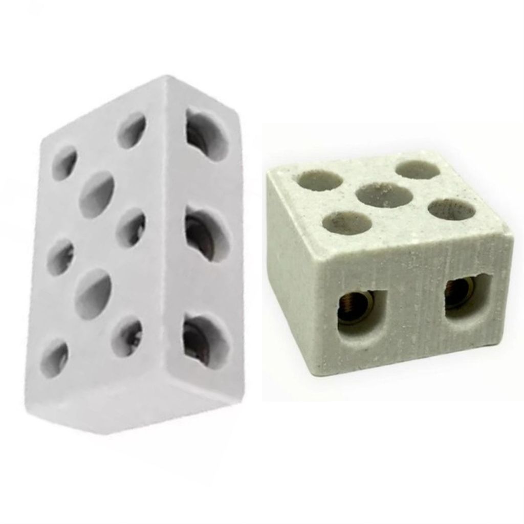 Conector Borne de Cerâmica para Chuveiro 10mm ou 16mm 1 unidade