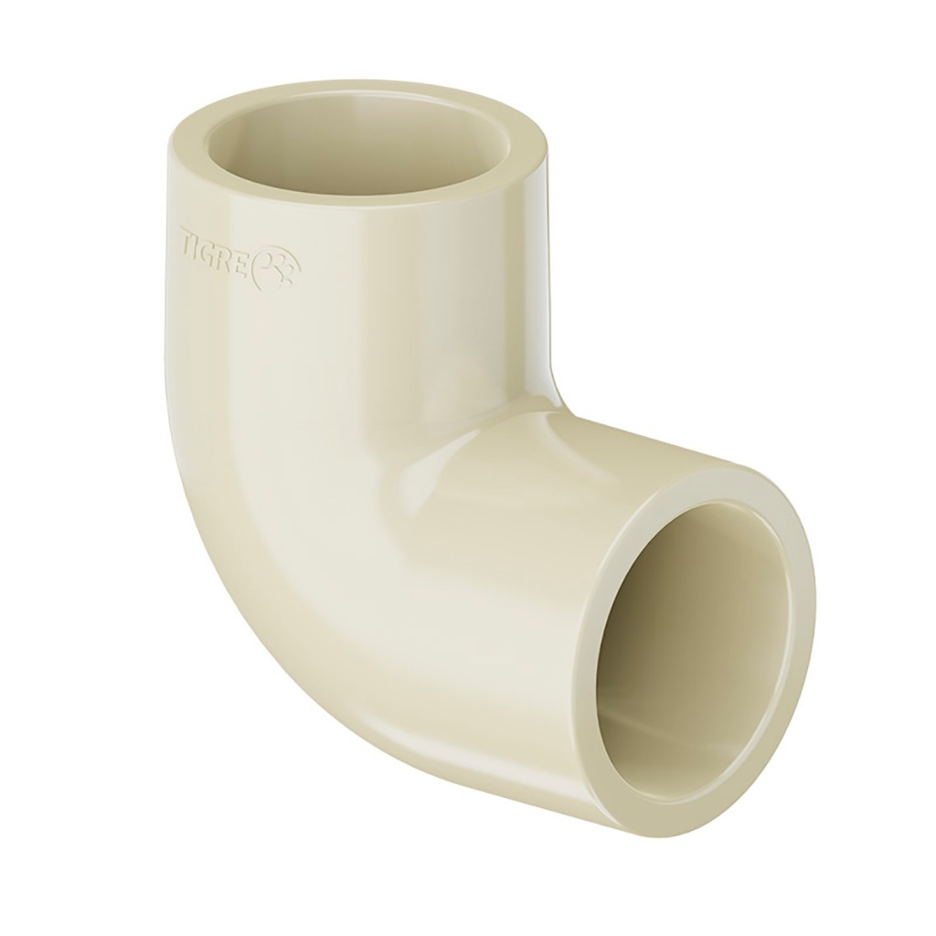 Joelho PVC 90º Agua Quente Aquatherm CPVC 28mm Tigre