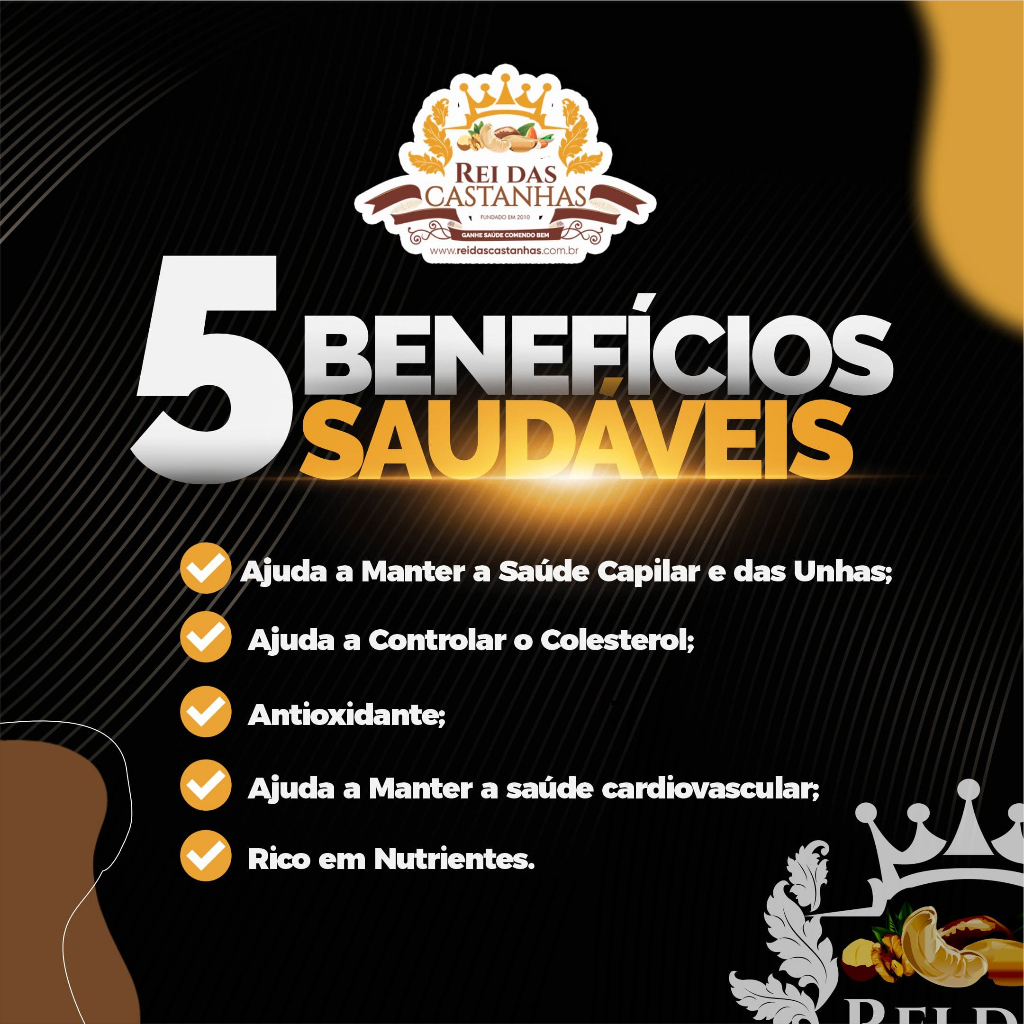 Amendoim Caramelizado Premium [COM ATM] - 1KG - Indústria Rei das Castanhas