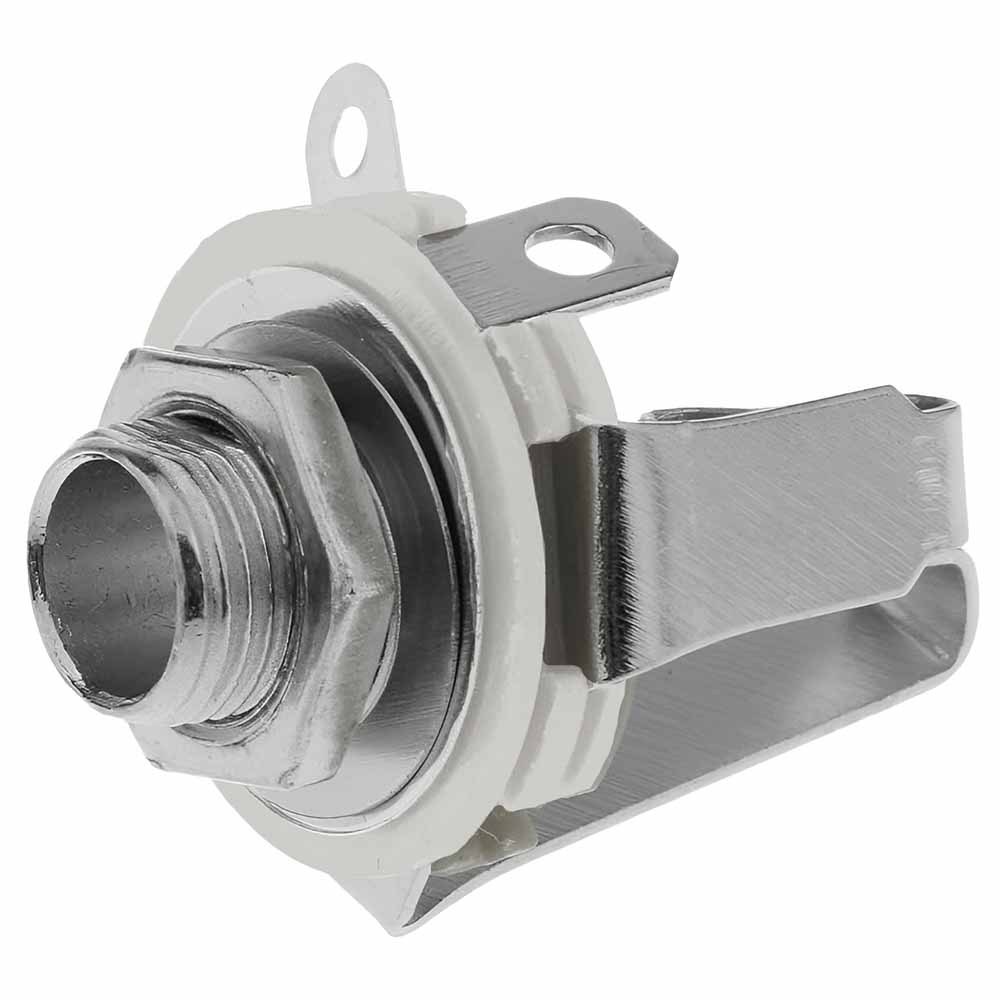 Conector Jack P10 Estereo Alta Qualidade Para Guitarra Contra Baixo 1/4"