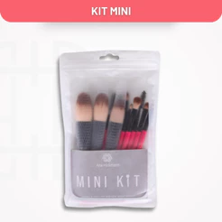 Kit de Pincéis de Maquiagem Rosa Escuro Ana Hickmann