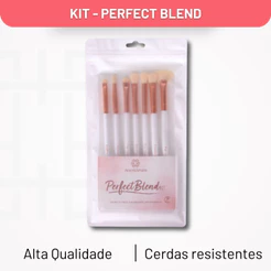 Kit de Pinceis Para Olhos Esfumados Ana Hickmann