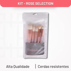 Kit de Pincéis de Maquiagem Pele e Olhos Ana Hickmann