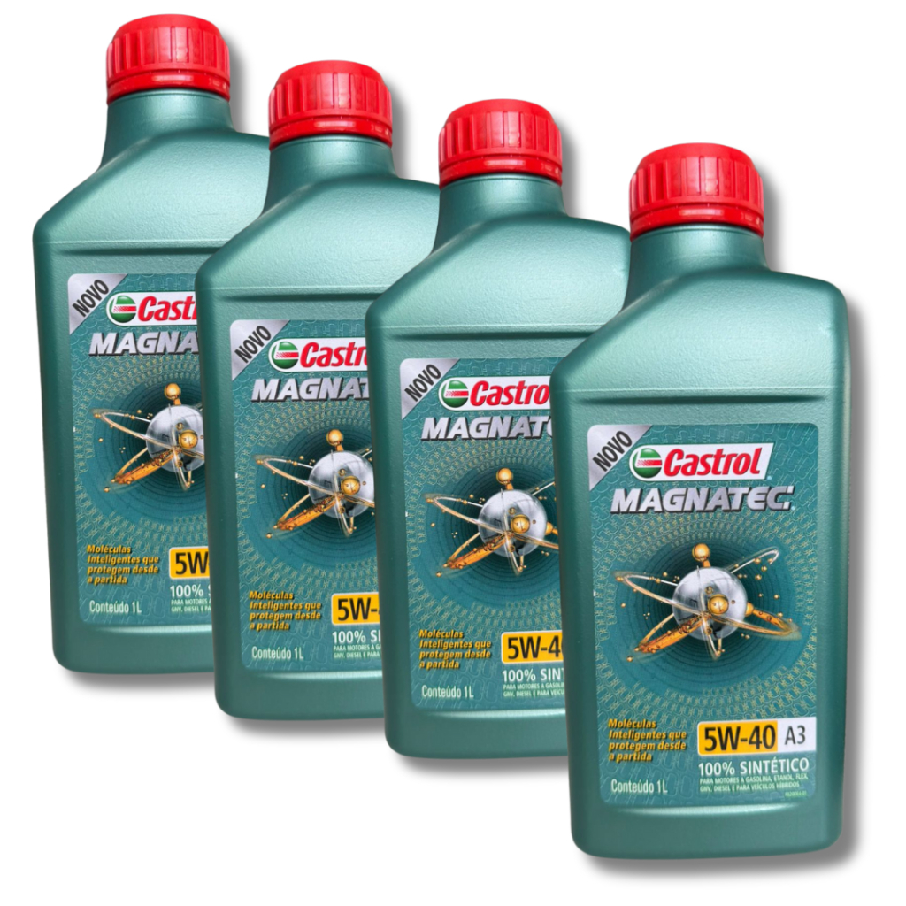 KIT TROCA DE ÓLEO CASTROL MAGNATEC 5W40 A3/B4
