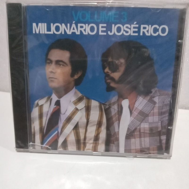 CD MILIONÁRIO & JOSÉ RICO -VOLUME 03 LIVRO DA VIDA TIRAGEM AB-1000
