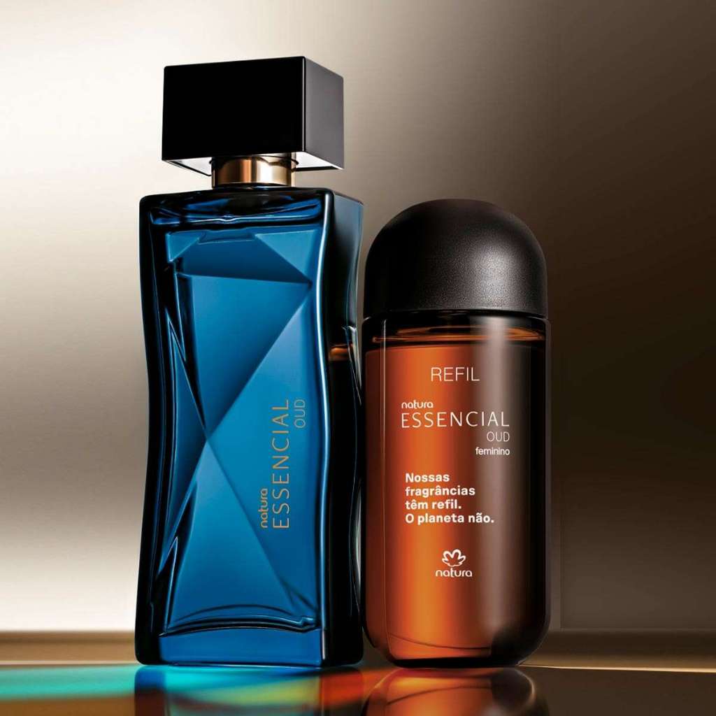 Refil Desodorante Perfume Essencial Oud Feminino 100 ml