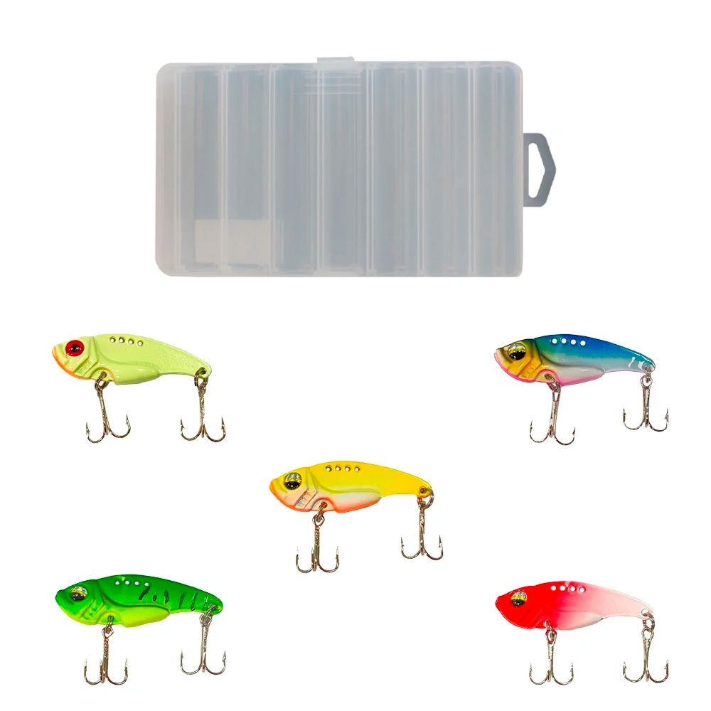 Kit 5 Ferrinhos Para Pesca + Maleta Organizadora em Oferta na Shopee