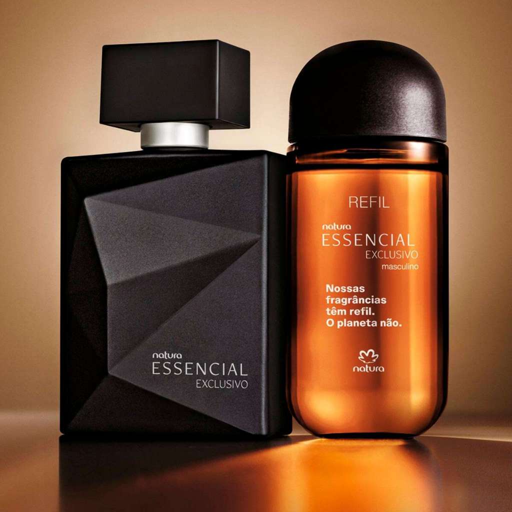 Refil Desodorante Perfume Essencial Exclusivo Masculino 100 ml